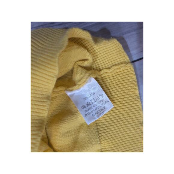 Oxknit store Yellow Stars sweater/jumper Size XL - Picture 3 of 5